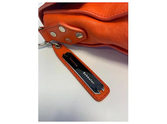 Proenza Schouler Borsa PS1 Tiny Lux. Arancione - vista 5