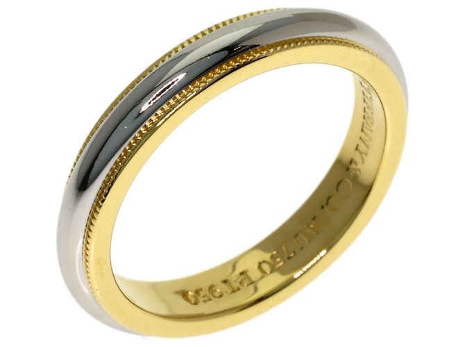 Tiffany & Co. Milgrain Ring in Platin und Gelbgold - Ansicht 2