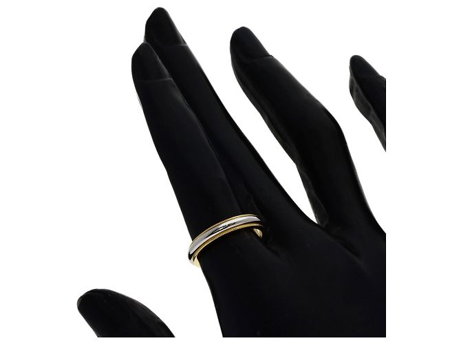 Tiffany & Co. Milgrain Ring in Platin und Gelbgold - Ansicht 6