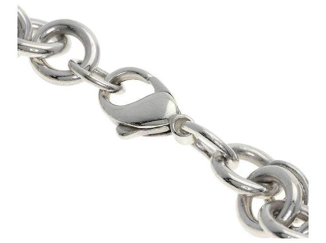 Bracciale con charm Tiffany & Co. in argento con pendente a cuore - vista 5