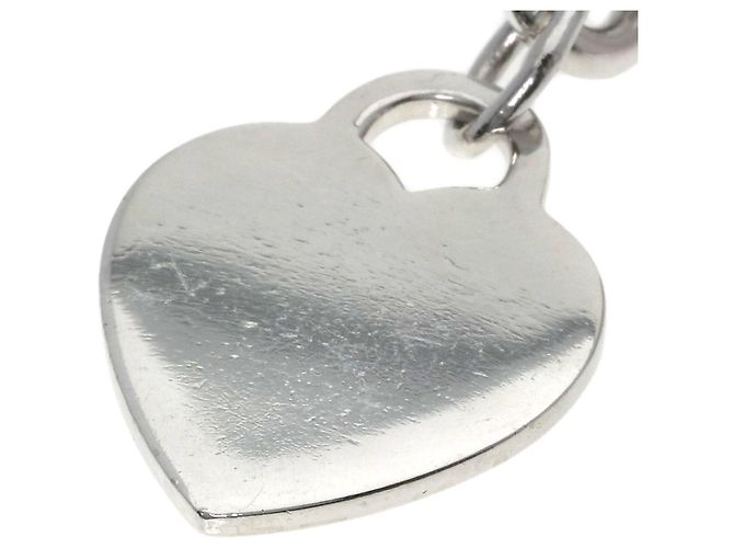 Bracciale con charm Tiffany & Co. in argento con pendente a cuore - vista 7