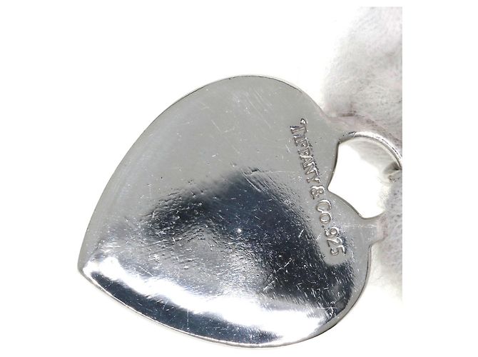Bracciale con charm Tiffany & Co. in argento con pendente a cuore - vista 9