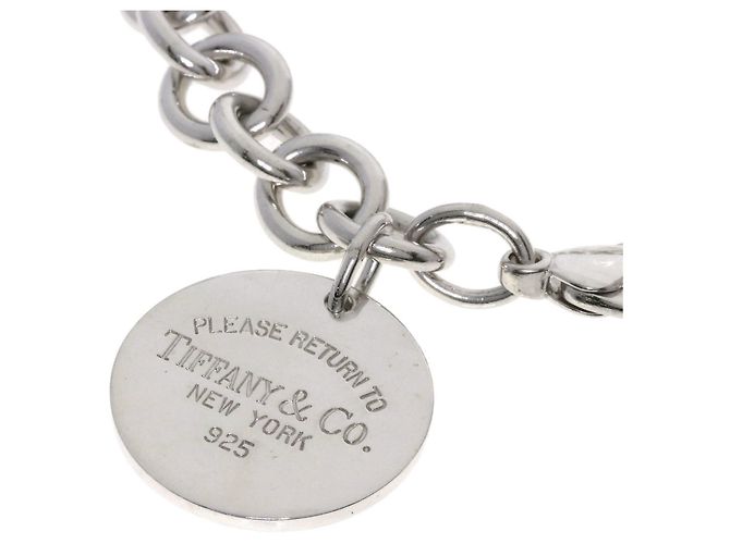 Bracciale Tiffany & Co. con charm rotondo - vista 2