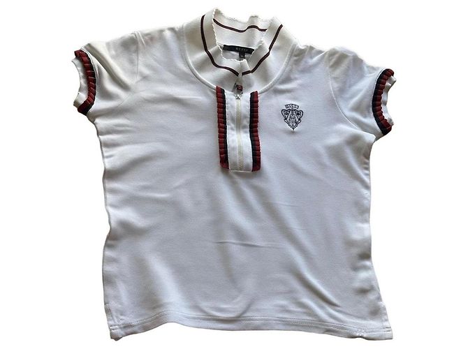 Conjunto de polo y falda plisada Gucci blanco - vista 2
