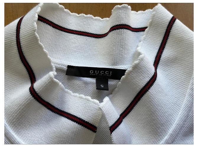 Conjunto de polo y falda plisada Gucci blanco - vista 5