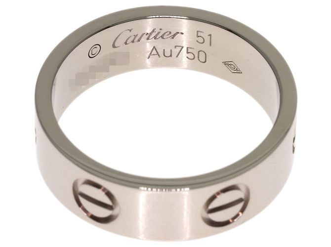 Cartier Love Ring aus 18K Weißgold - Ansicht 4