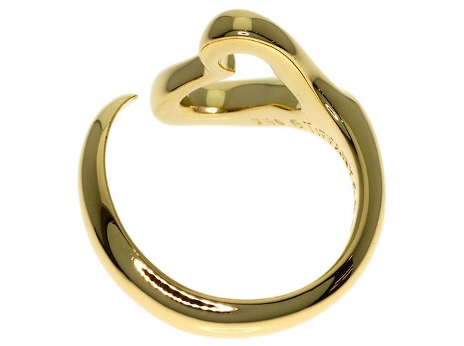 Anello Open Heart di Tiffany & Co. in oro giallo 18K - vista 4