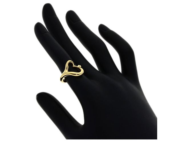 Anello Open Heart di Tiffany & Co. in oro giallo 18K - vista 6