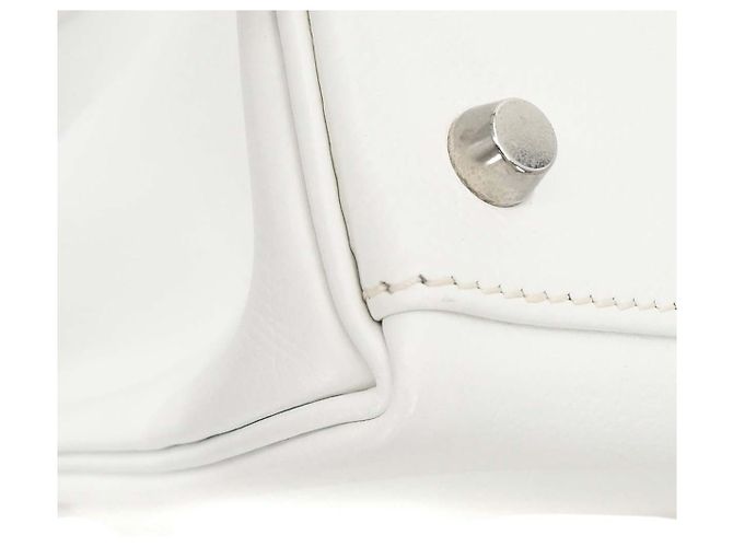 Hermès Hermes Kelly White Epsom with Palladium Hardware 28 Bianco - vista 7