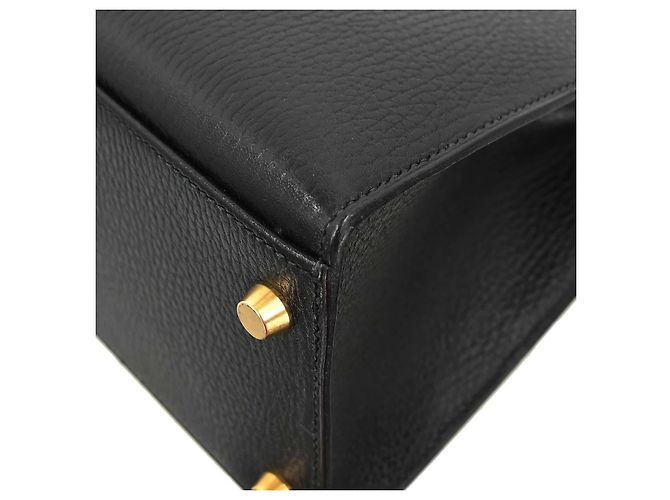 Hermès Hermes Kelly Black Ardennes with Gold Hardware 32 Nero - vista 6