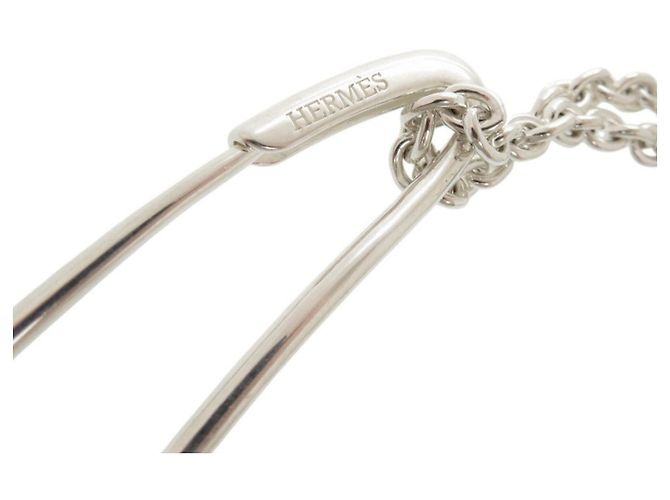 Hermès Collana lunga Hermes Chaine d'Ancre Punk Argento - vista 7