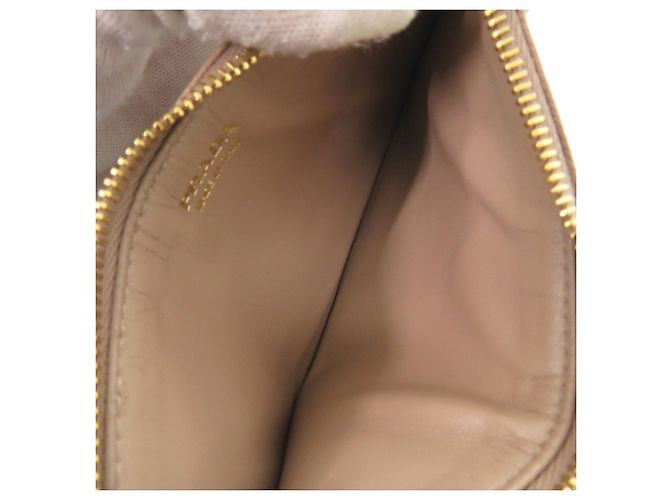 Monedero Triangle Saffiano Prada Beige - vista 4