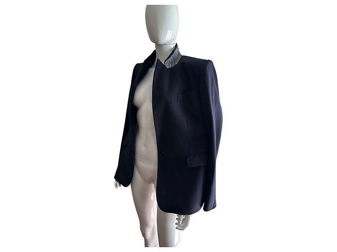 Stella Mc Cartney Stella McCartney Marineblauer Wollblazer - Ansicht 13