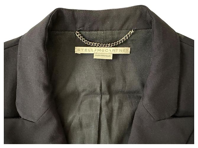 Stella Mc Cartney Stella McCartney Marineblauer Wollblazer - Ansicht 3