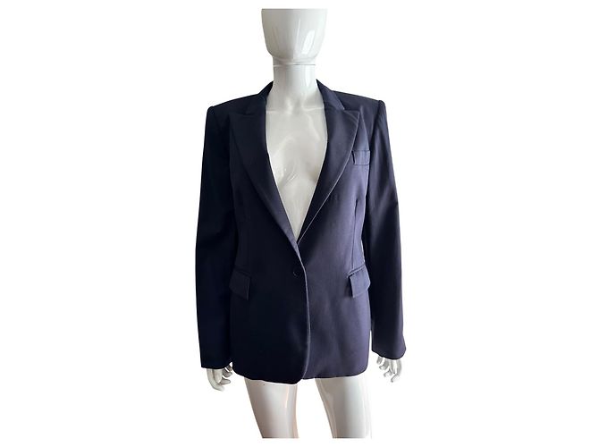 Stella Mc Cartney Stella McCartney Marineblauer Wollblazer - Ansicht 8
