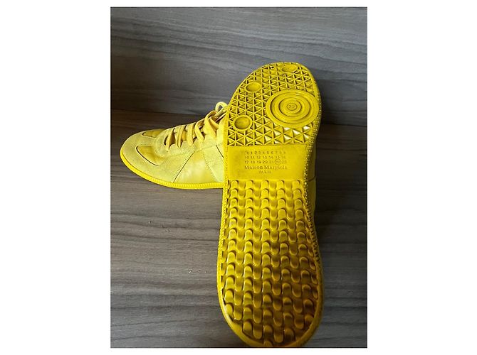 Maison Martin Margiela Maison Margiela Replica Sneakers Gialle Giallo - vista 4