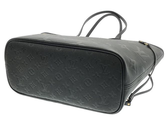 Bolso Louis Vuitton Monogram Empreinte Neverfull MM Negro - vista 3