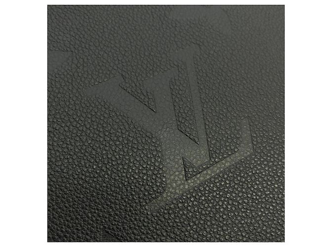 Bolso Louis Vuitton Monogram Empreinte Neverfull MM Negro - vista 4
