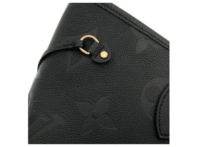 Bolso Louis Vuitton Monogram Empreinte Neverfull MM Negro - vista 5