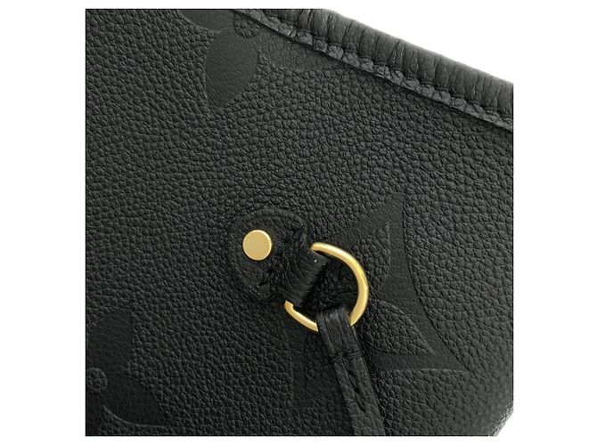Bolso Louis Vuitton Monogram Empreinte Neverfull MM Negro - vista 8