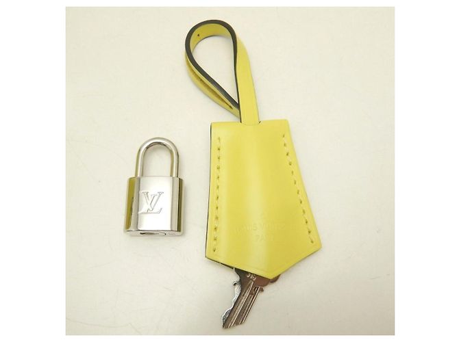 Borsa Louis Vuitton Epi Alma BB in Jaune Cedrat - vista 13