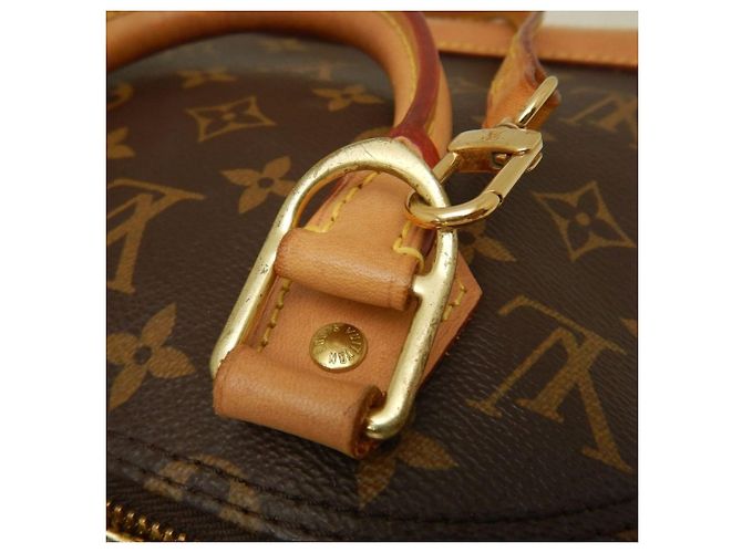 Borsa Louis Vuitton Monogram Alma BB Marrone - vista 13