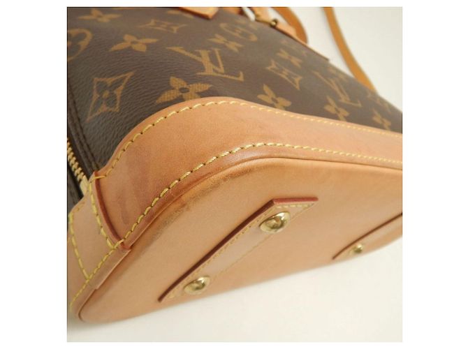 Borsa Louis Vuitton Monogram Alma BB Marrone - vista 14