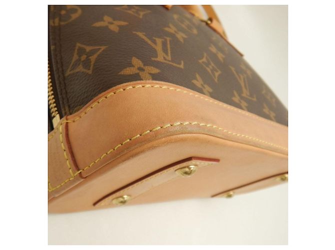 Borsa Louis Vuitton Monogram Alma BB Marrone - vista 16