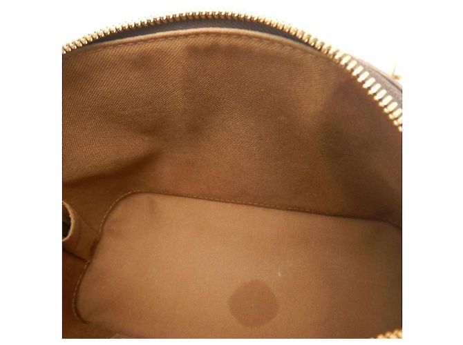 Borsa Louis Vuitton Monogram Alma BB Marrone - vista 18