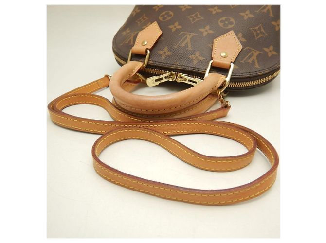 Borsa Louis Vuitton Monogram Alma BB Marrone - vista 5