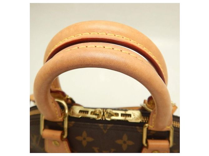 Borsa Louis Vuitton Monogram Alma BB Marrone - vista 8