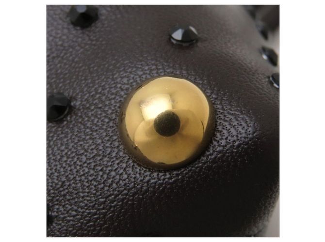 Borsa Square Puffy Bottega Veneta Marrone scuro - vista 7