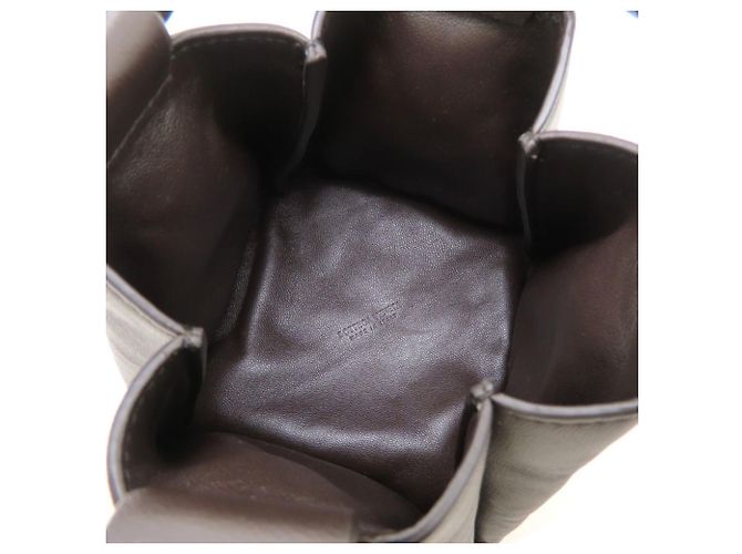 Borsa Square Puffy Bottega Veneta Marrone scuro - vista 8