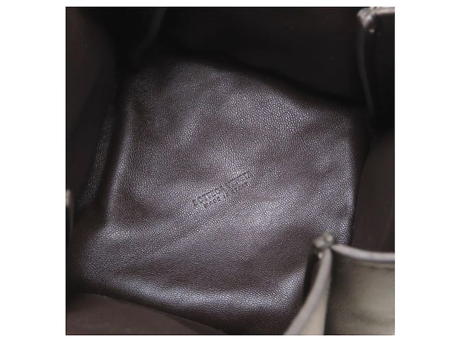 Borsa Square Puffy Bottega Veneta Marrone scuro - vista 9