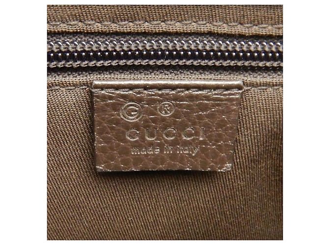 Borsa a Spalla Gucci GG Canvas & Pelle Beige - vista 20