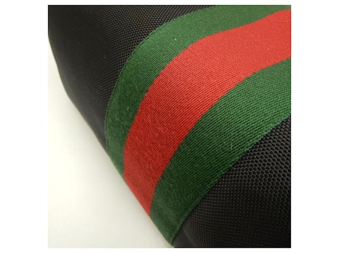 Borsa Tote Gucci Webbing Line Nero - vista 14