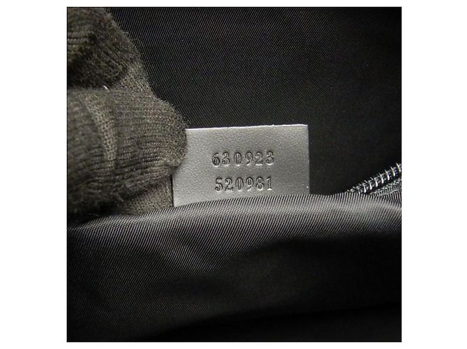 Borsa Tote Gucci Webbing Line Nero - vista 18