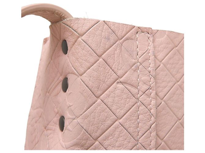 Borsa a Spalla Bottega Veneta Intrecciomirage Papillon Rosa - vista 10
