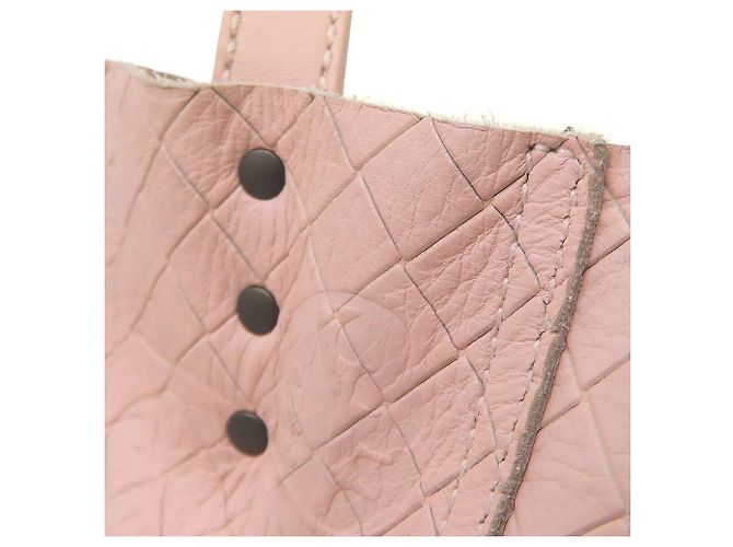 Borsa a Spalla Bottega Veneta Intrecciomirage Papillon Rosa - vista 11