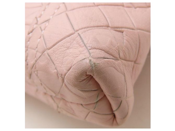 Borsa a Spalla Bottega Veneta Intrecciomirage Papillon Rosa - vista 15