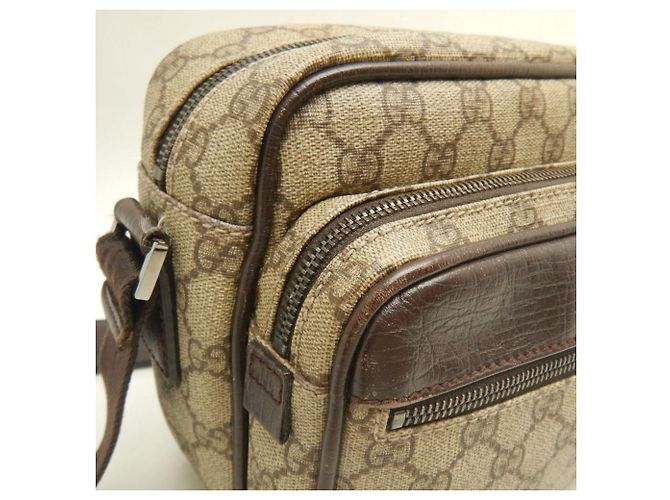 Borsa a tracolla Gucci GG Supreme marrone - Ansicht 10