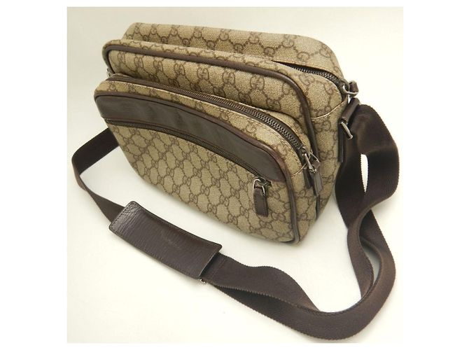 Borsa a tracolla Gucci GG Supreme marrone - Ansicht 25