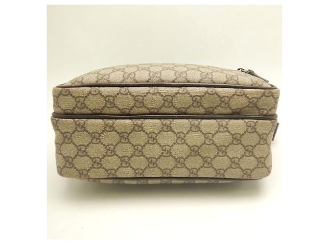 Borsa a tracolla Gucci GG Supreme marrone - vista 6
