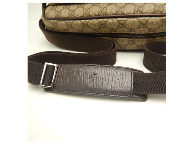 Borsa a tracolla Gucci GG Supreme marrone - Ansicht 8