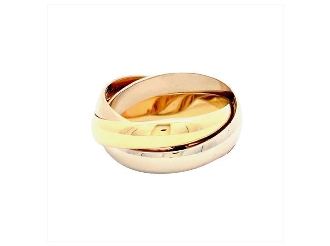 Anello Trinity di Cartier in oro tricolore - vista 5