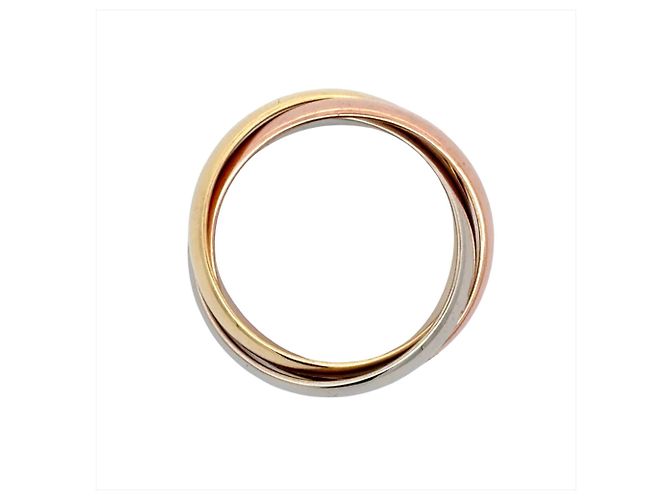 Anello Trinity di Cartier in oro tricolore - vista 6