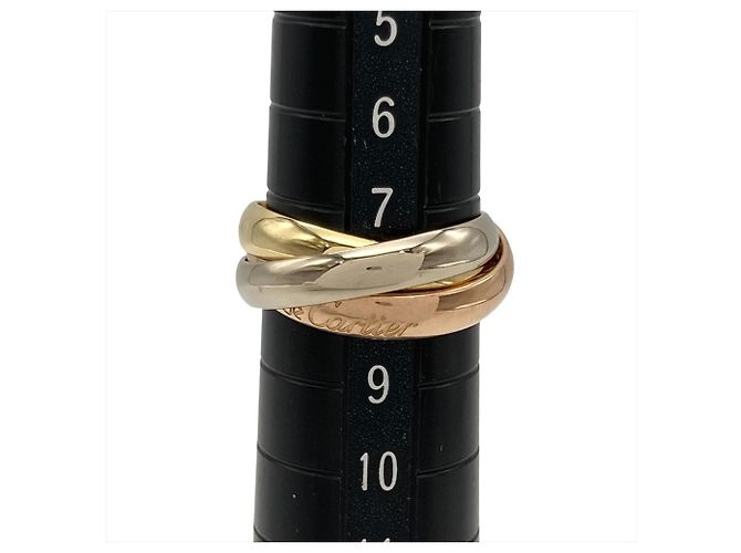 Anello Trinity di Cartier in oro tricolore - vista 7