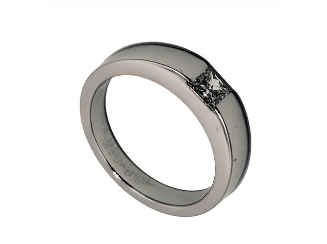 Cartier Tank Ring aus Weißgold mit Diamant - Ansicht 2