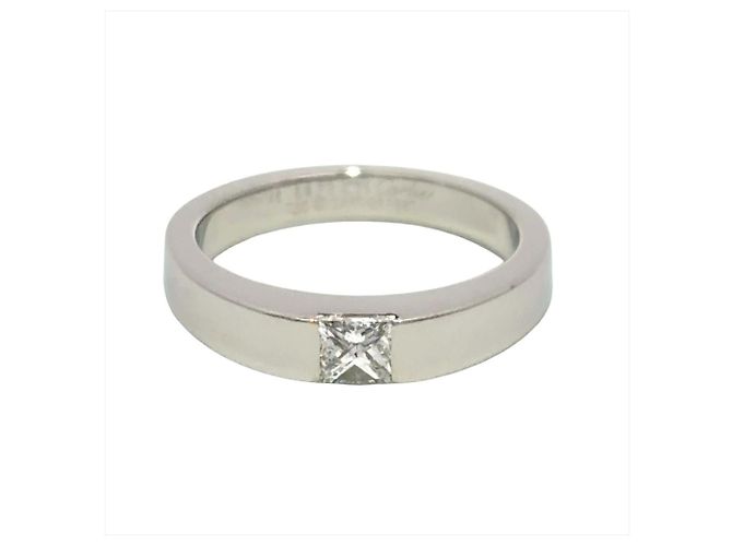 Cartier Tank Ring aus Weißgold mit Diamant - Ansicht 3