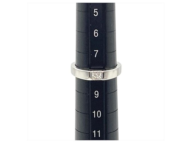 Cartier Tank Ring aus Weißgold mit Diamant - Ansicht 8